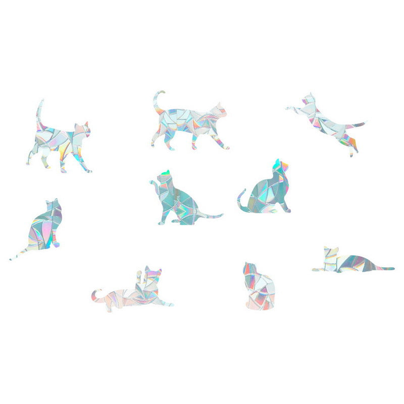 Non-adhesive Static Window Film 3d Glass Film Paper-cut For Window Decoration