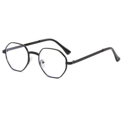 Retro Small Frame Polygon Sun Glasses Personality