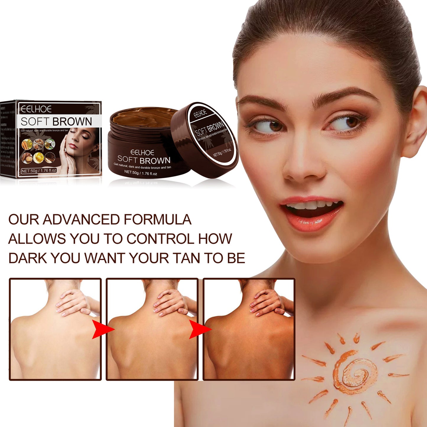 Sun-free Natural Bronze Help Black Frost