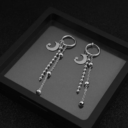 Stainless Steel Non-piercing Ear Clip Jewelry Earrings