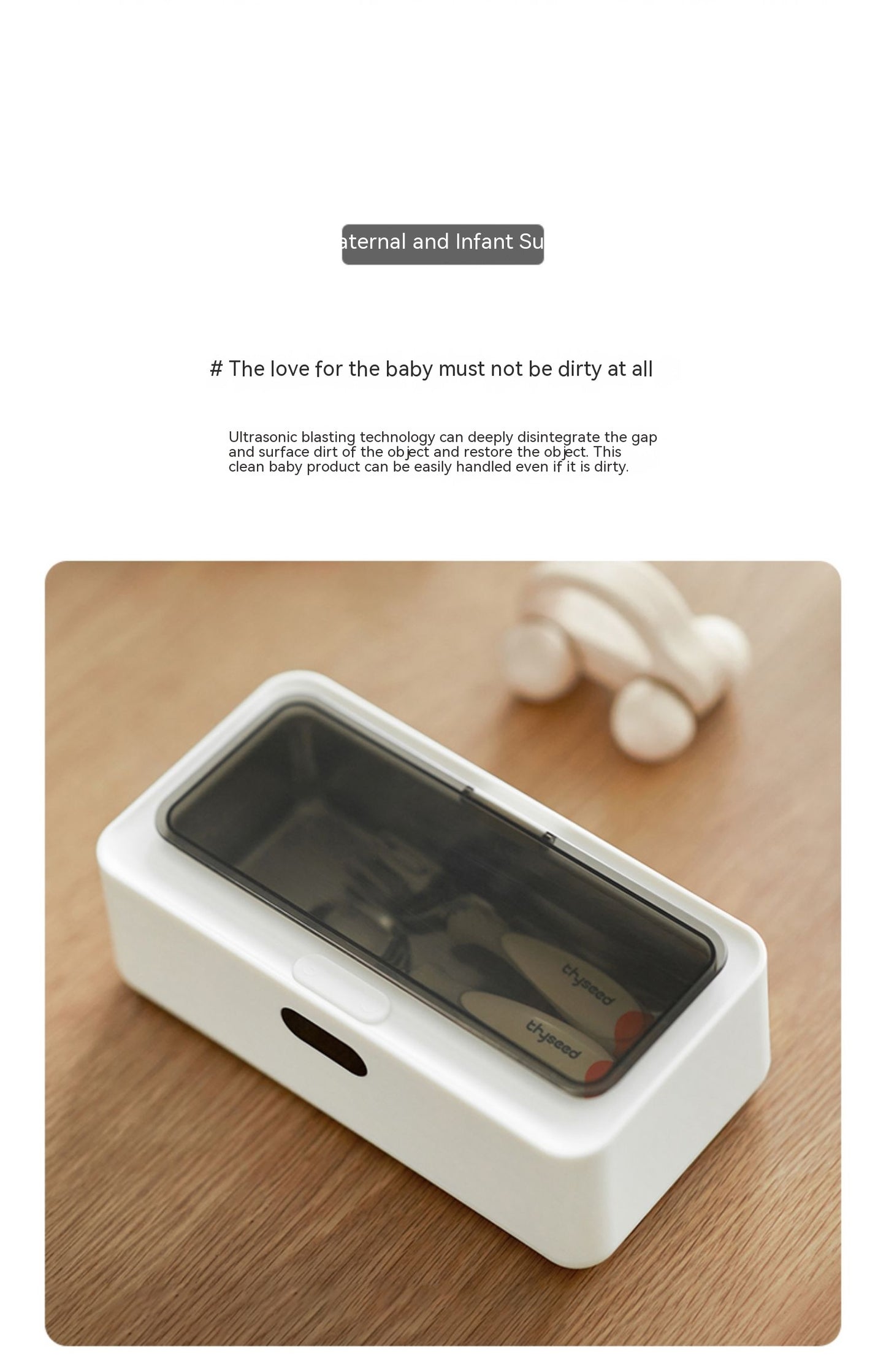 Contact Lens Ultrasonic Cleaning Machine