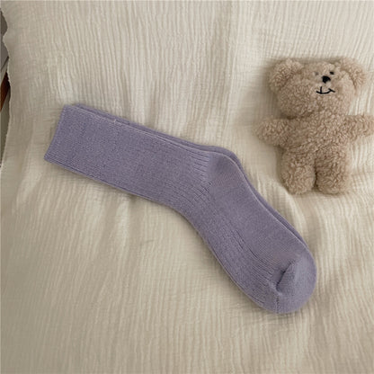 Thickened Wool Socks For Women Warm Mid-calf Length