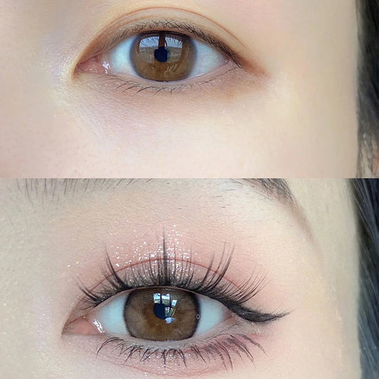 Clear Transparent Crystal False Eyelashes