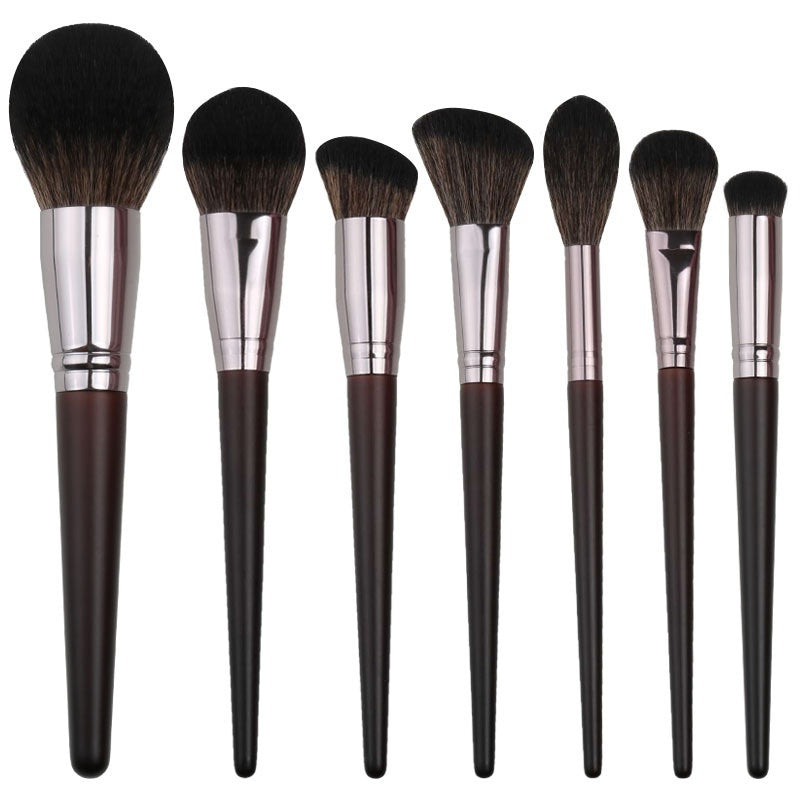 High-end Animal-Hair Loose Powder Eyeshadow And Concealer Makeup Brush Set