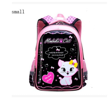 Primary school bag 6-12 year old girl backpack 1-3-4-5-6 first grade cute princess