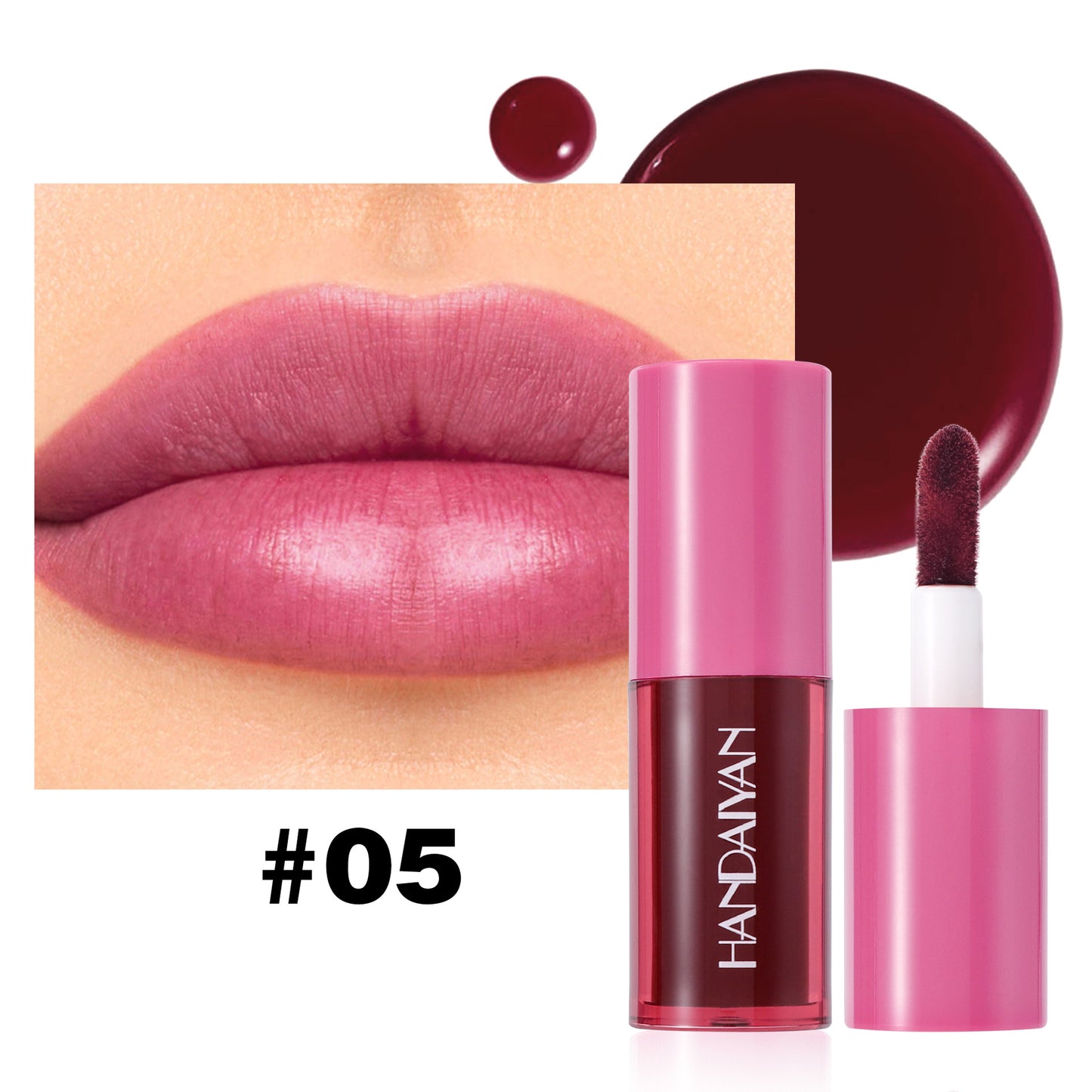 Shiny Waterproof And Smudge-proof Lip Gloss