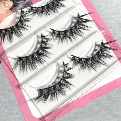 L-shaped Right Angle False Eyelashes One Piece