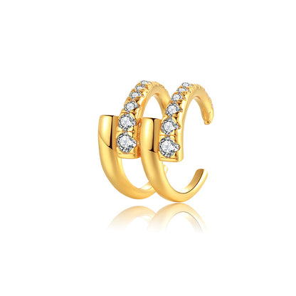 Painless Ear Clip Feminine Cool Fake Earrings