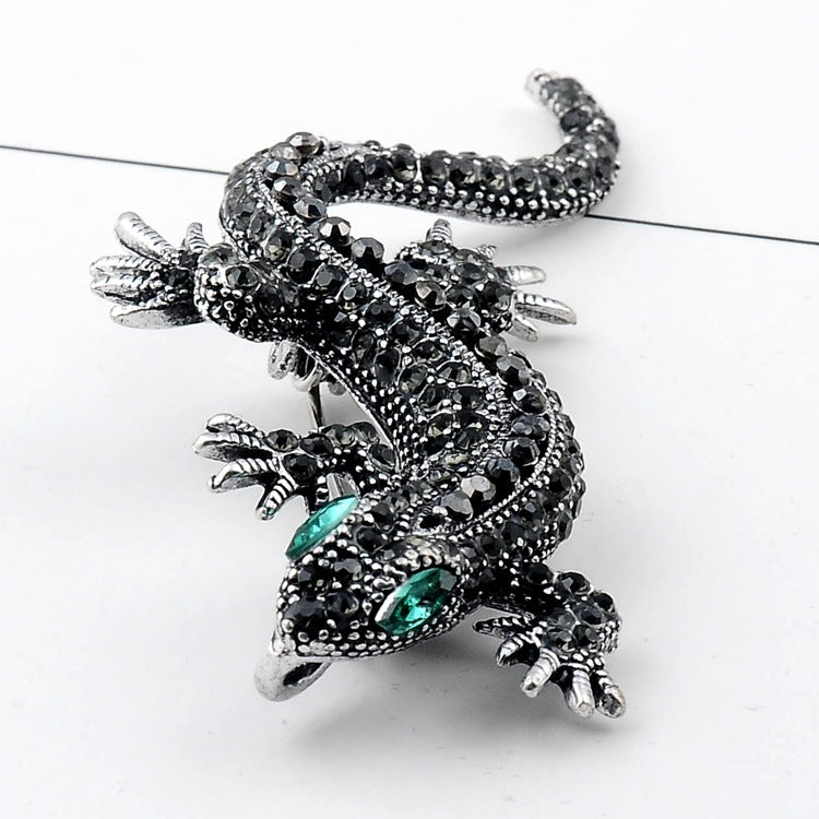 Suit brooch lizard pin clothes accessories