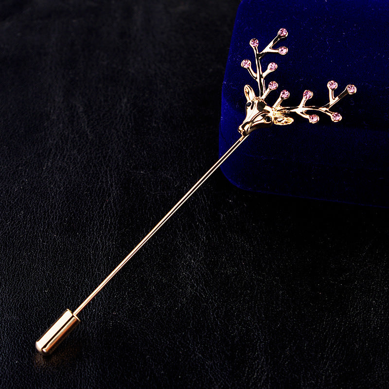 Men's Elk Small Brooch Korea Brooch Pin