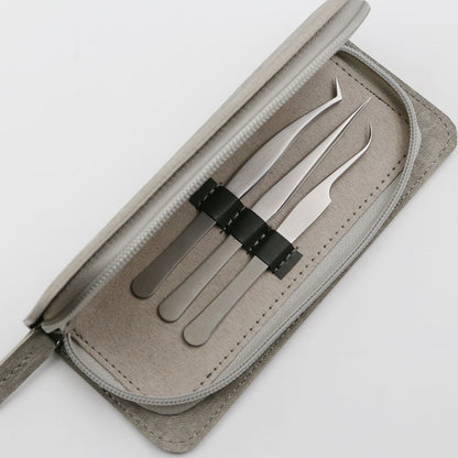 Beautiful eyelash tweezers storage box