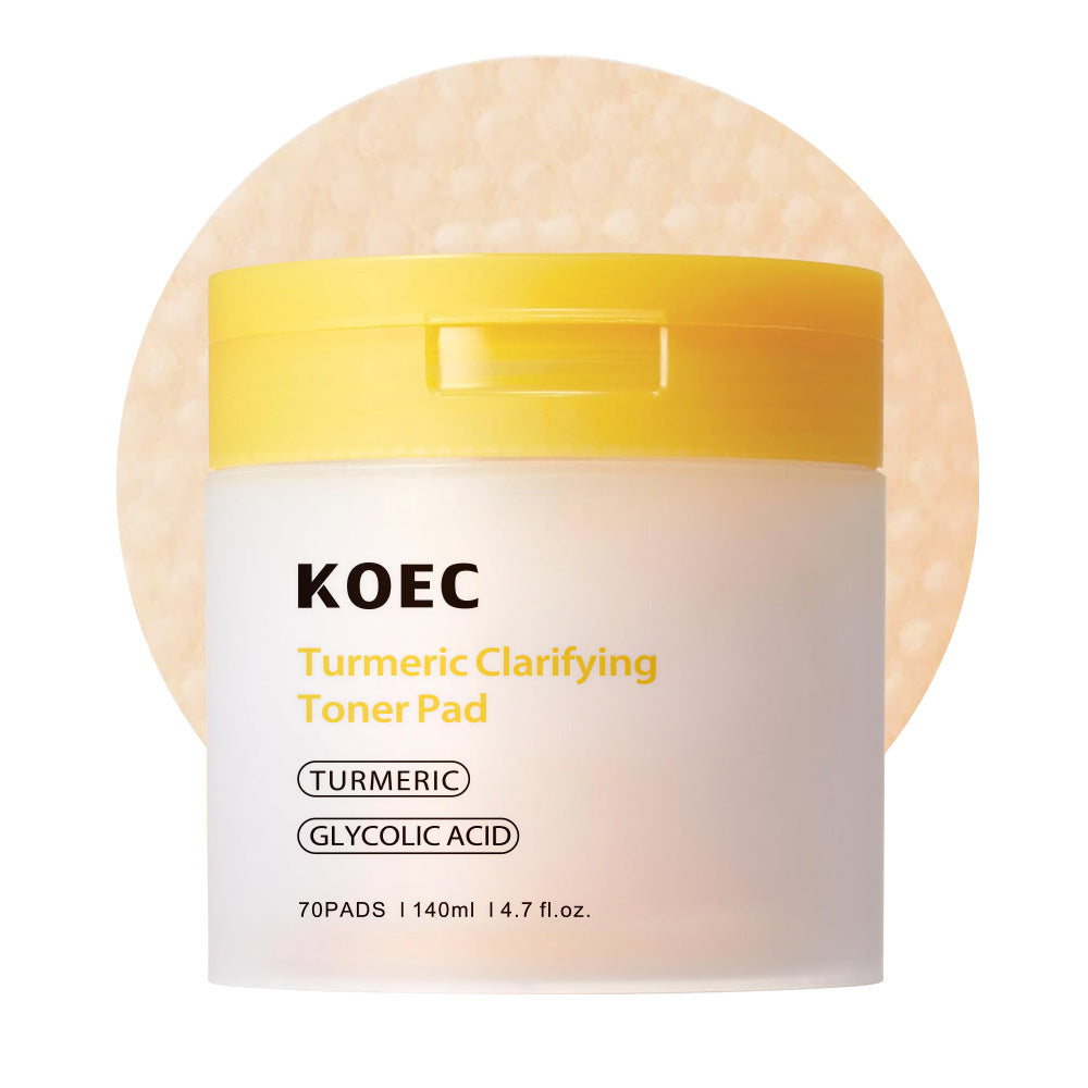 Turmeric Glycolic Acid Cotton Cloth 70PCs With Tweezers