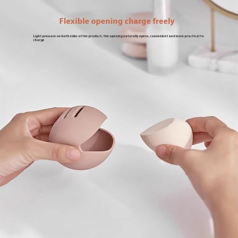 Travel Easy To Carry Dustproof And Breathable Cover New Silicone Beauty Blender Storage Box