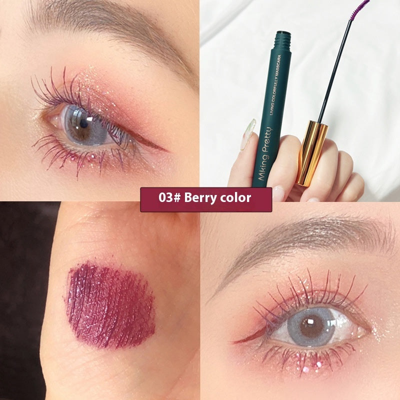 Women's Color Mascara Long Curling Long Shaping