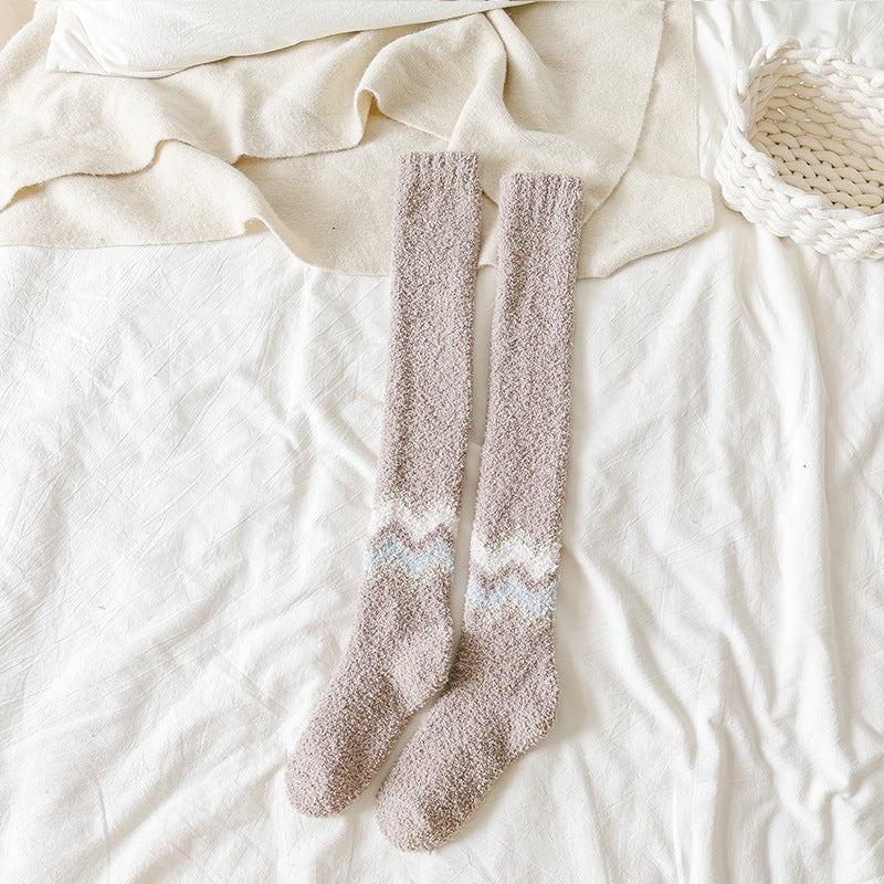 Long Tube Warm Keeping Floor Sleep Knee Socks