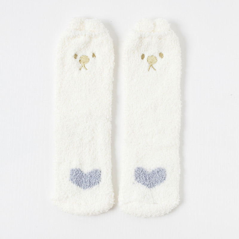 Thickening warm home sleep socks