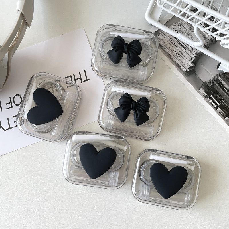 Transparent Contact Mini And Simple Cosmetic Lenses Lens Case