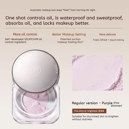 Oil-control Makeup-setting Long-wearing Waterproof And Sweat-proof Loose Powder