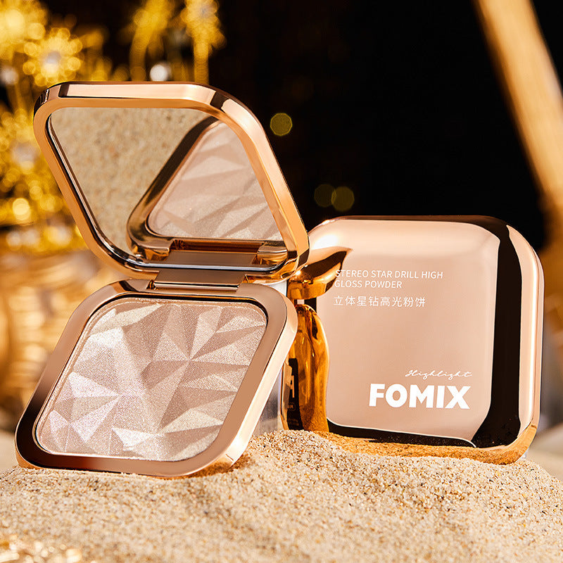 Three-dimensional Star Diamond Mashed Potatoes Highlight Powder