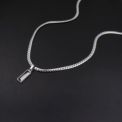 New Black Zircon Pendant Necklace For Women