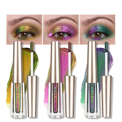Brightening And Flashing Three Colors Liquid Eye Shadow