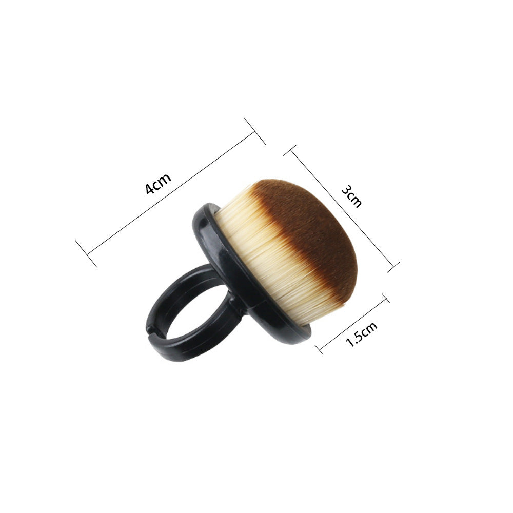 Ring-style Nail Art Dust Brush