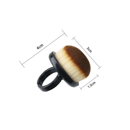 Ring-style Nail Art Dust Brush