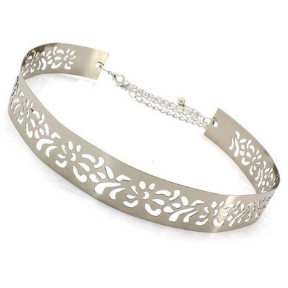 Personalized Simple Metal Mirror Waist Waist Chain