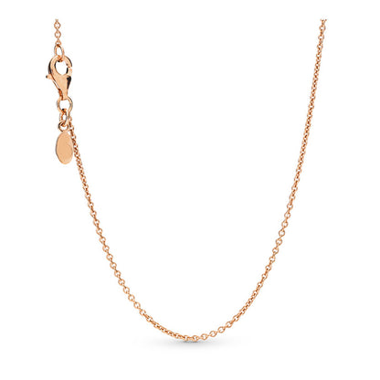 Simple silver pendant jewelry clavicle chain for women