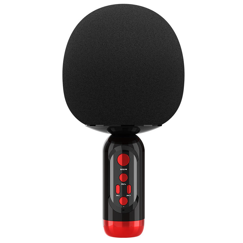 Big Mushroom Head Stereo Integrated Mobile Phone K Song Wireless Microphone