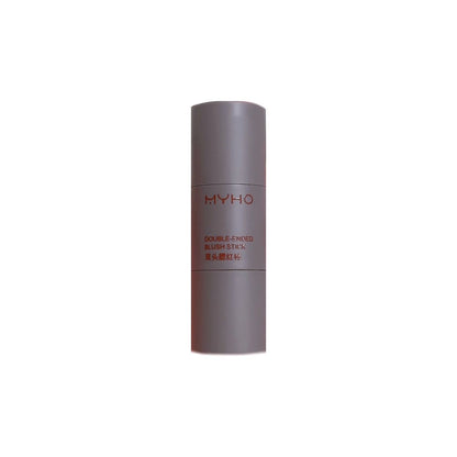 Matte Natural Nude Makeup Puff Dual-Head Blush Stick