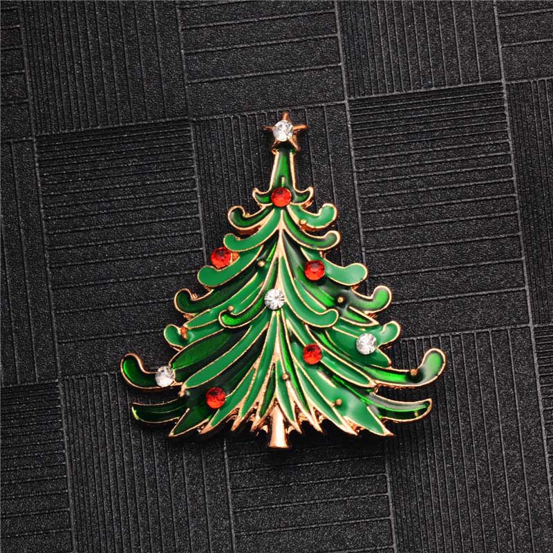 Brooch with Brooch Pin on Christmas Day