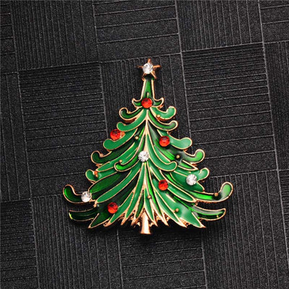Brooch with Brooch Pin on Christmas Day