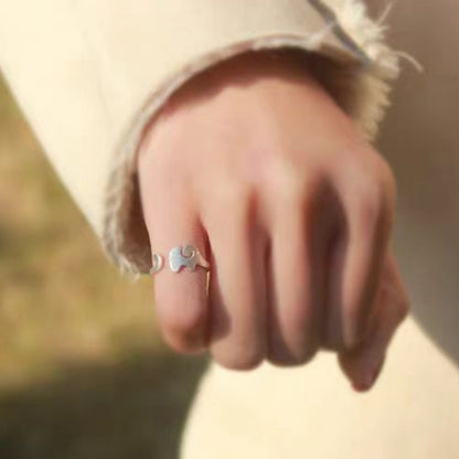 Elephant Nose Ring Simple Niche