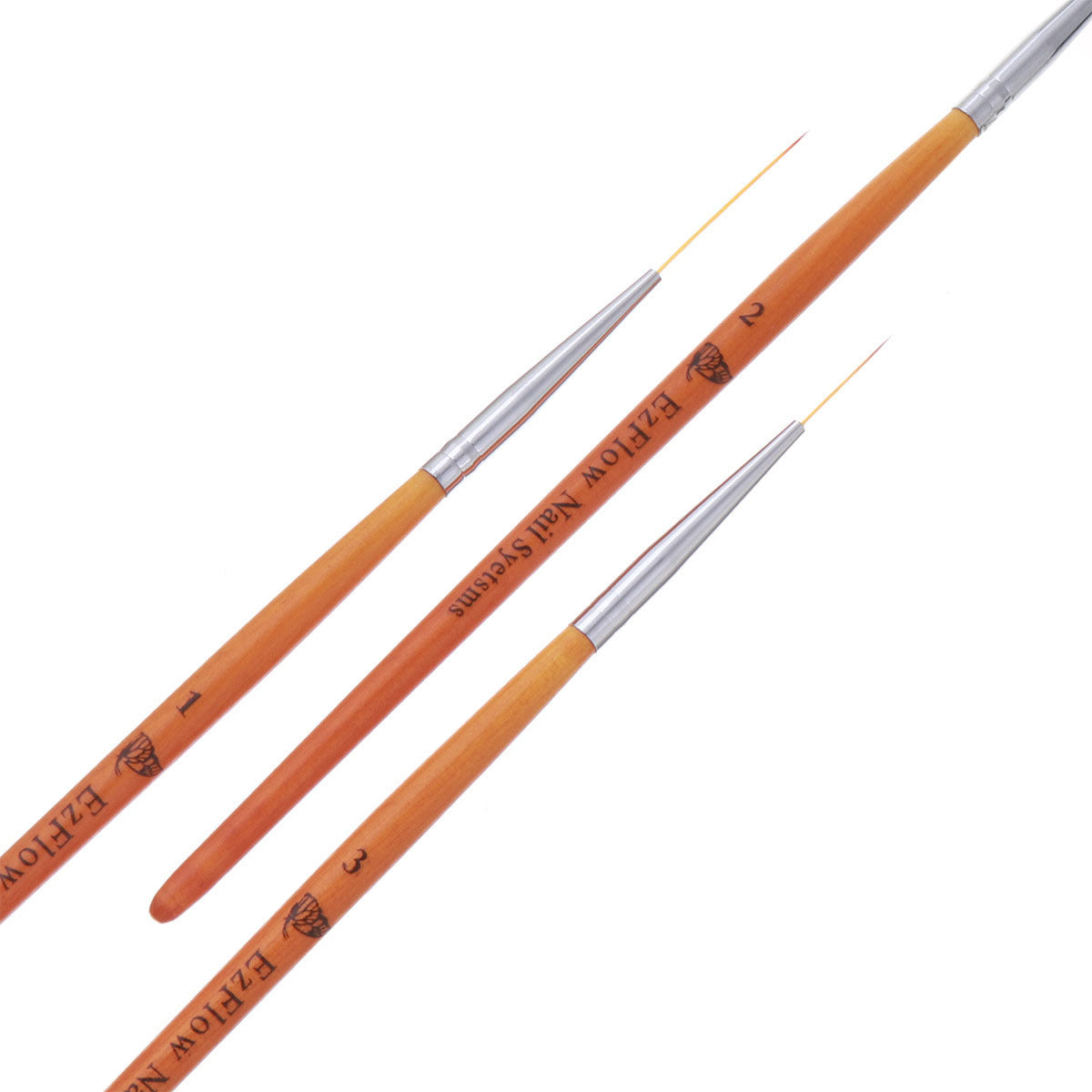 Log Three Painted Nail Art Brush Tool