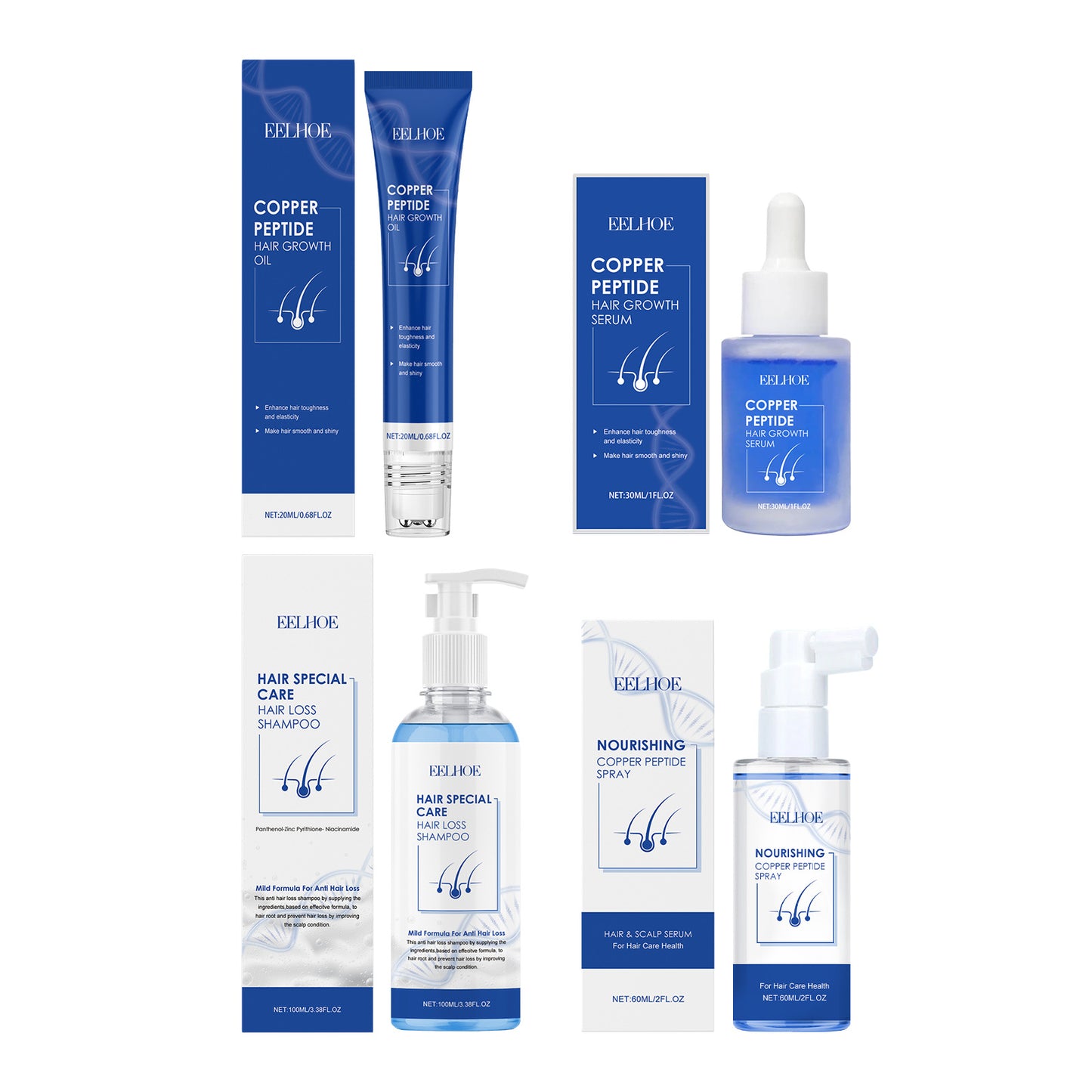 Hair Care Set Smooth Nourishing Rich Moisturizing