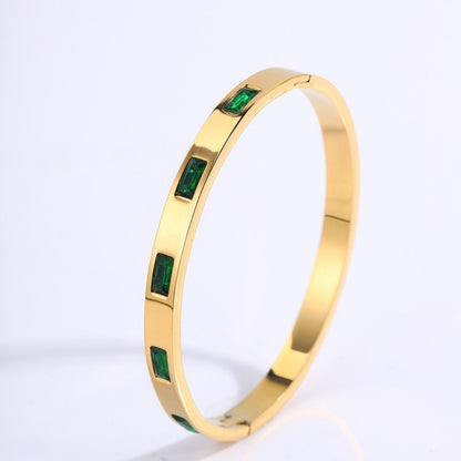 European And American Style Stainless Steel Bracelets And Bangles For Women