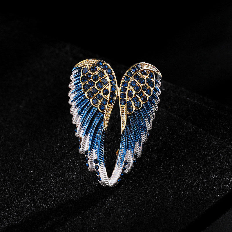 Temperament angel wing Brooch