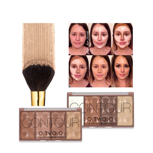 Brightening Three-dimensional Highlight Rouge Pearlescent Powder Pan