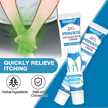 Men's Pruritus Vulvae Cream For External Use Emulsifiable Paste Private Cleaning Skin care lotion Efficacy On Skin