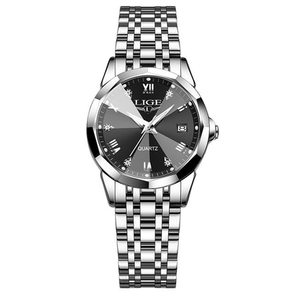 Stylish And Versatile Calendar Waterproof Quartz Watch Couple Men And Women Watch