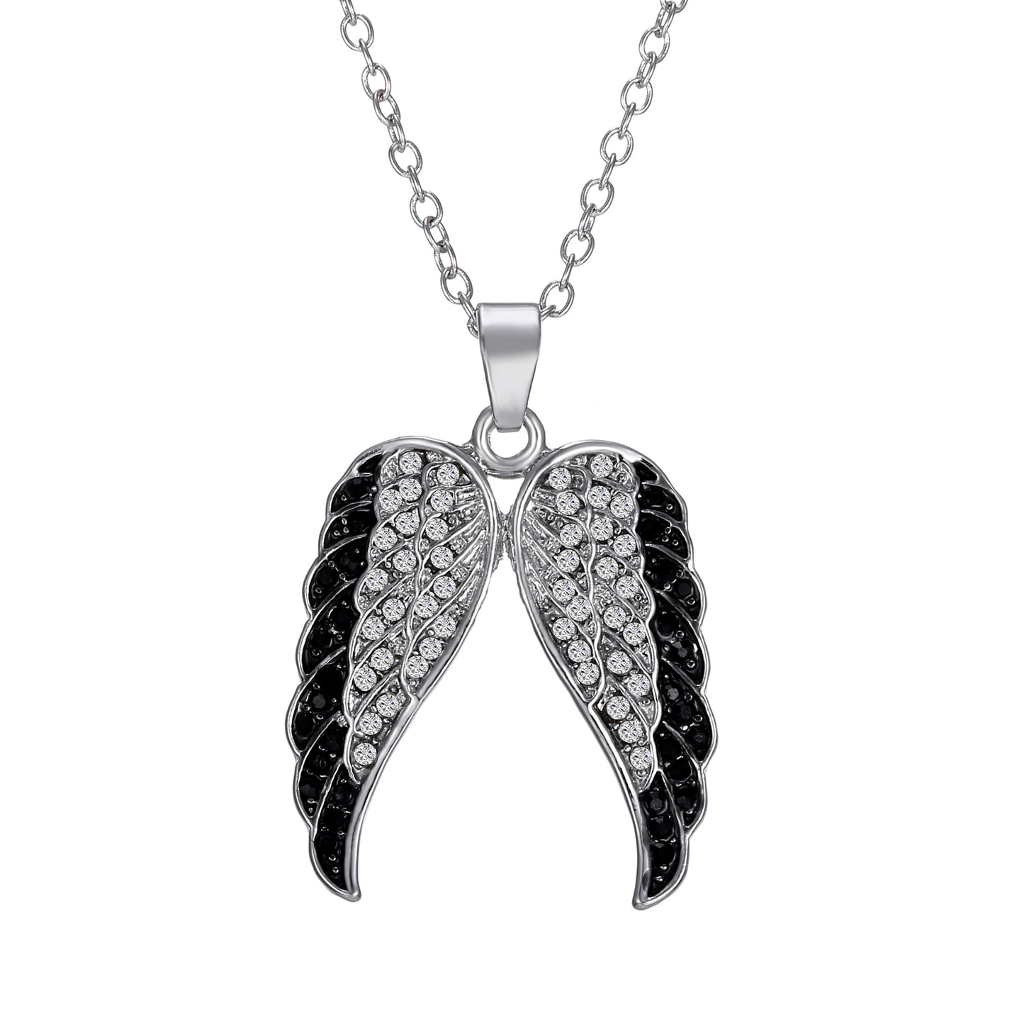 Angel Wing Necklace Butterfly Cross Necklace