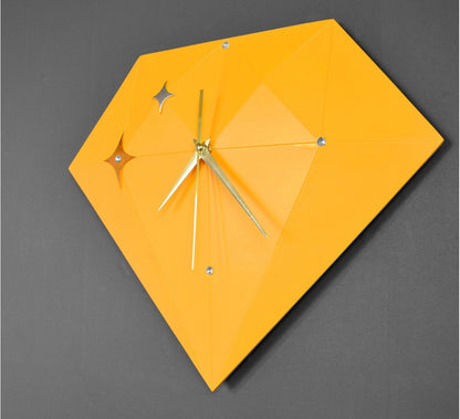 Geometric wall clock