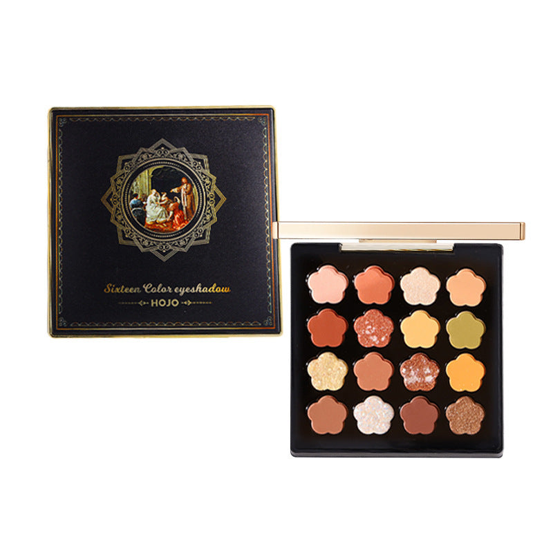 Greek Eyeshadow 16-color Palette Oil Painting Color Delicate