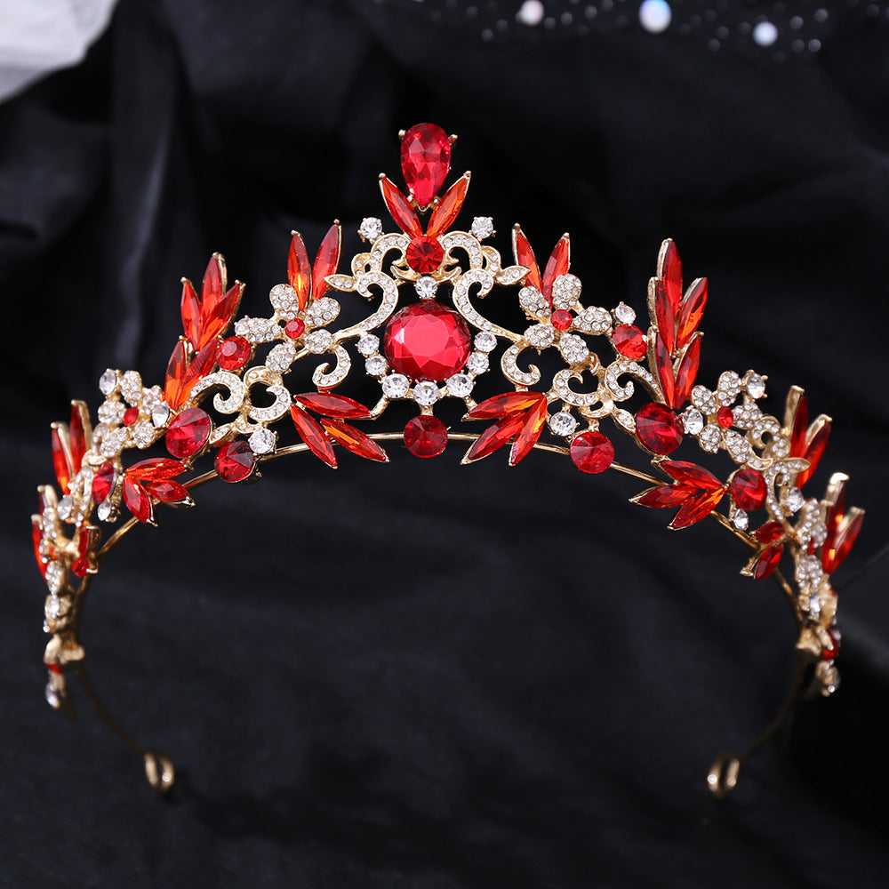 Rhinestone Hair Band Luxury Baroque Crystal