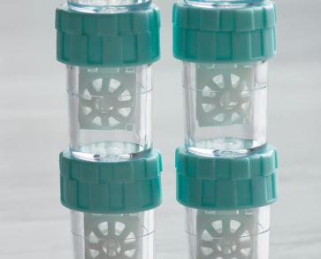 Manual Rotating Contact Lens Cleaner Storage Box