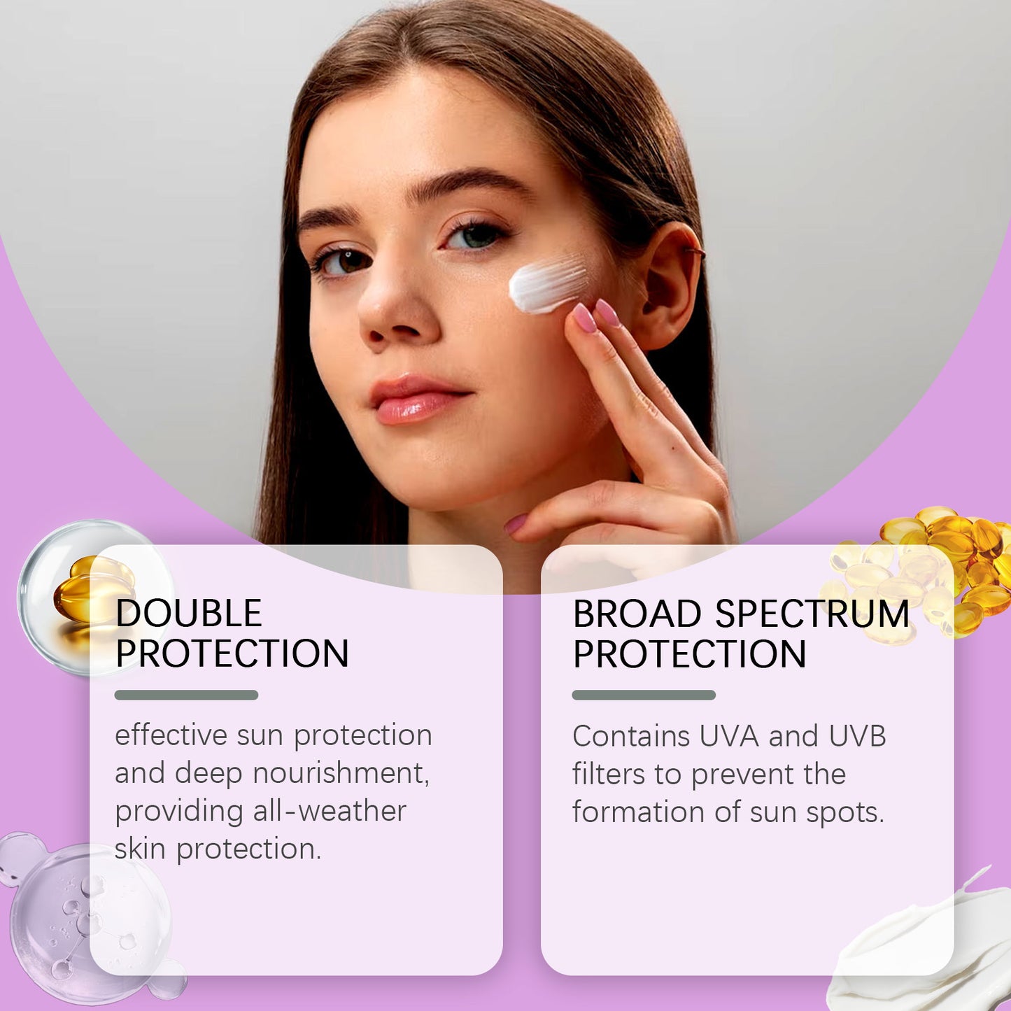 Hoygi The Moisturizing Protective Cream Is Hydrating, Refreshing, Breathable And Provides Protection Against Outdoor Ultraviolet Rays After Sun Exposure