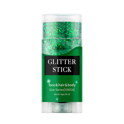 Sequins Stick Three-color Magic Eye Shadow Convenient