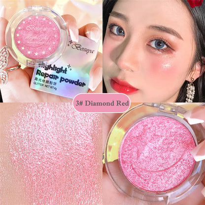 Powder Cake Mashed Potatoes Diamond Gradient Highlight
