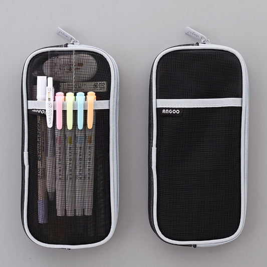 Transparent Pencil Case Girl Stationery Bag Special For High School Entrance Examination Large Capacity